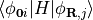 \langle
\phi_{{\bf 0} i} \vert H \vert \phi_{{\bf R},j} \rangle